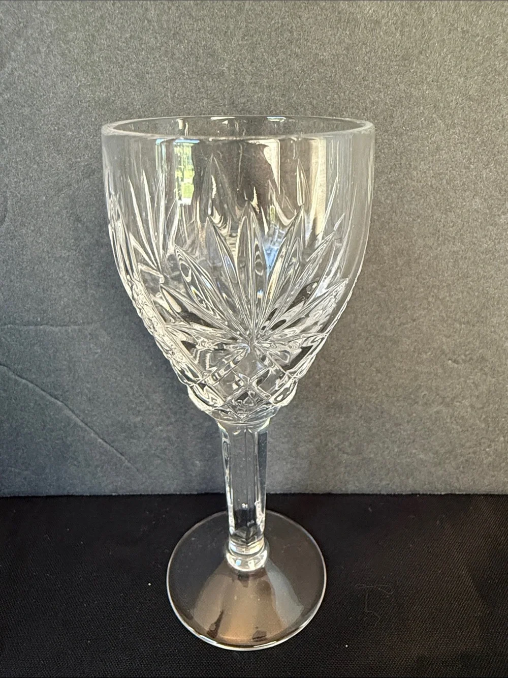 Pre 1936 St. Louis France Crystal Cordial Glasses Chantilly Pattern.